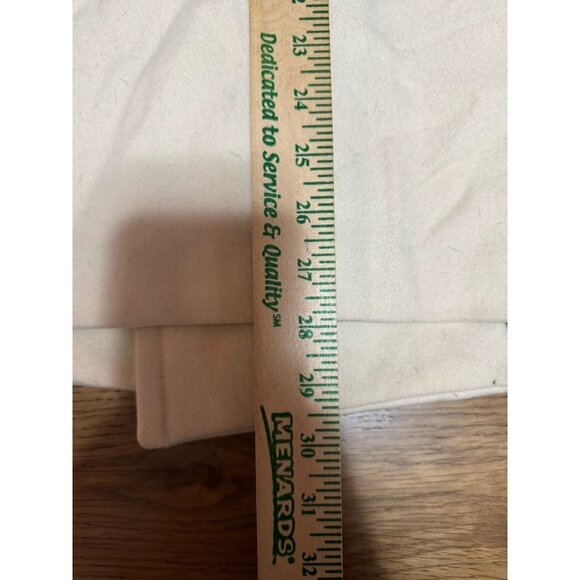 J.Crew Wool Pea Coat Women Size TM Ivory Cream Double Breasted Classic City READ - Picture 14 of 15